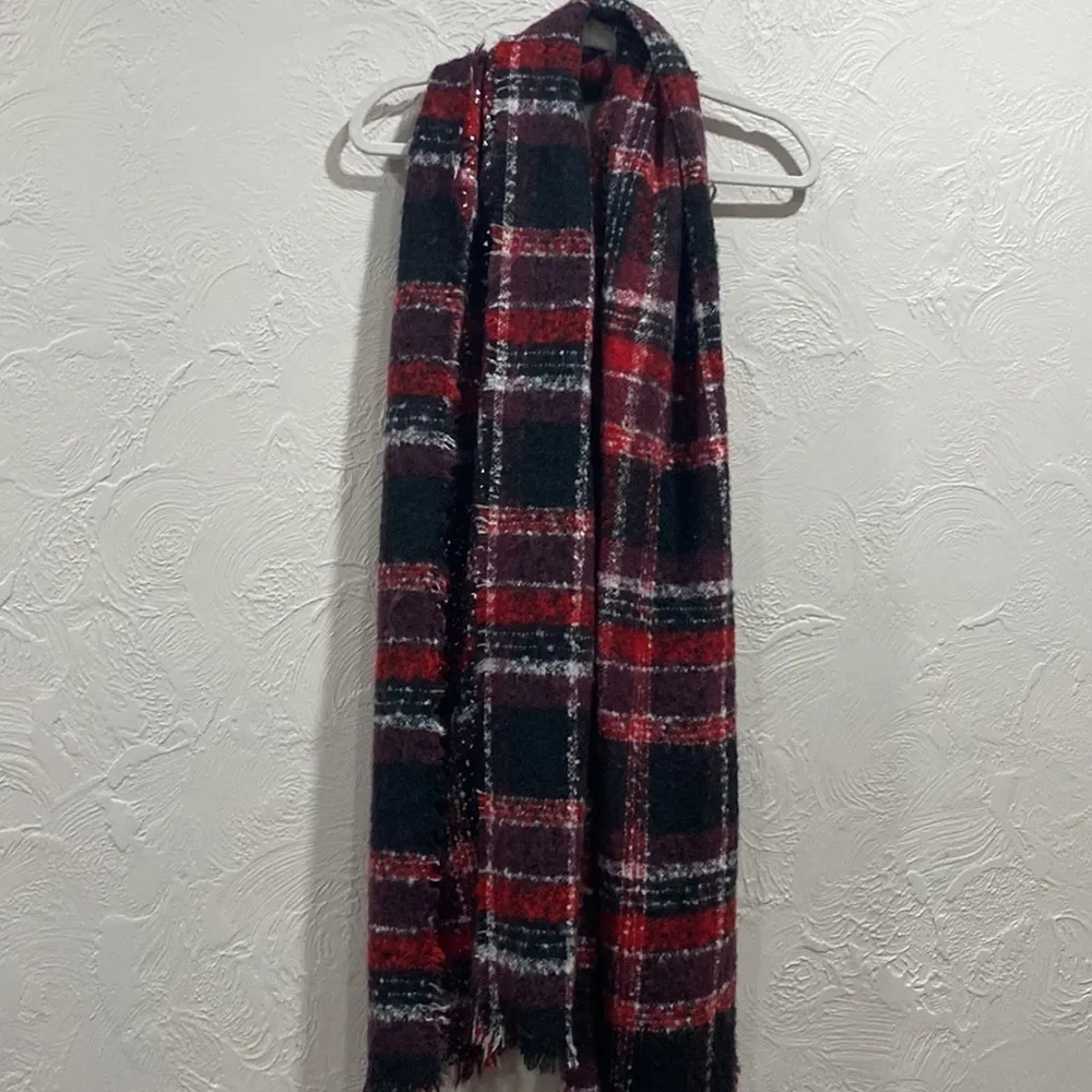 Lane Bryant plaid blanket scarf - Image 6