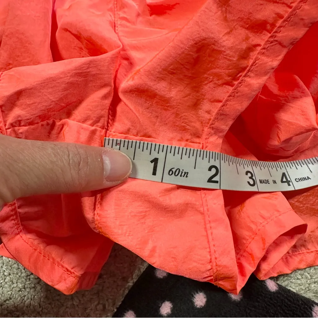 Free People Movement The Way Home Shorts Pull On High Rise Activewear Orange S - Image 13