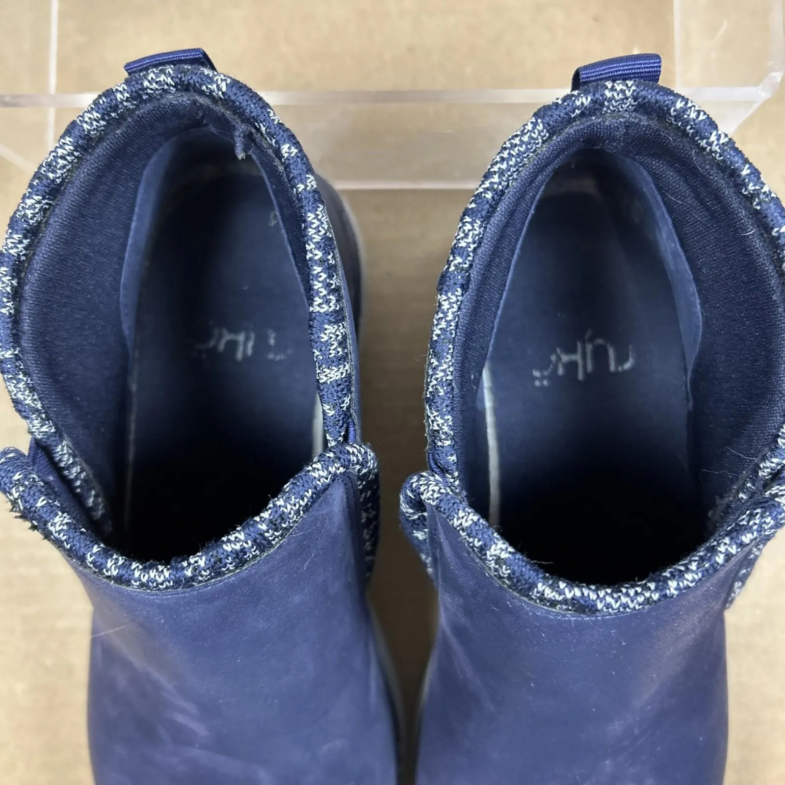 RYKA Namaste Navy Blue Waterproof Bootie Size 7M - Image 8