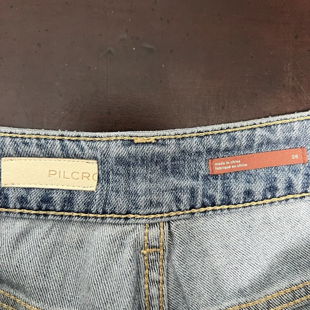 Pilcro Anthropologie Jeans Bootcut High Rise Trouser Light Wash Women’s Size‎ 28 - Image 10