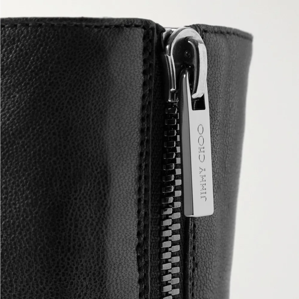 Jimmy Choo Bay Flat Chunky Leather Boots Black, Size EU 36.5 NEW Retail $1050 - Image 13