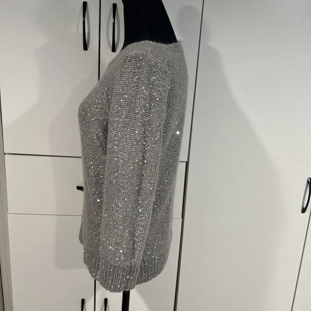 Anne Klein Boat Neck Wool Blend  Sweater . Size L - Image 3