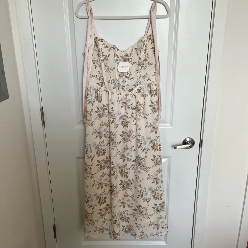 NEW Altar’d State Floral Maxi Dress Size Large available NWT - Image 7