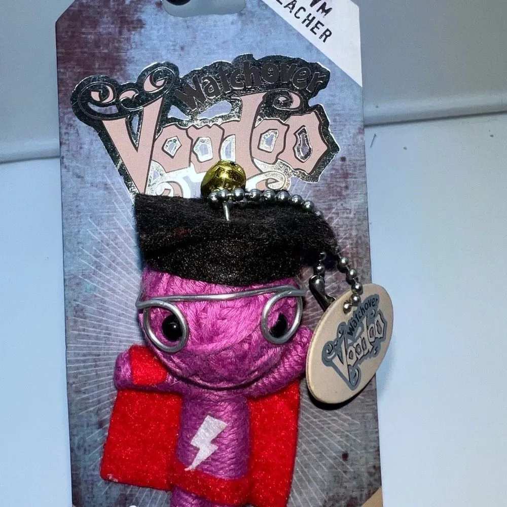 Watch Over Voodoo Superhero Teacher Charm Doll Purple - Image 4