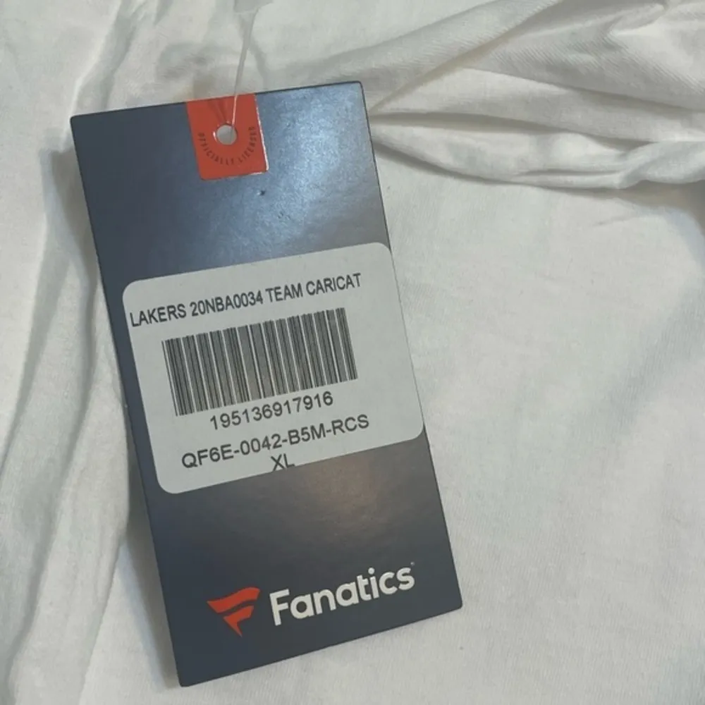 Fanatics Lakes Tee White Cotton Shirt Unisex NBA Champion 2020 basketball Sz XL - Image 79