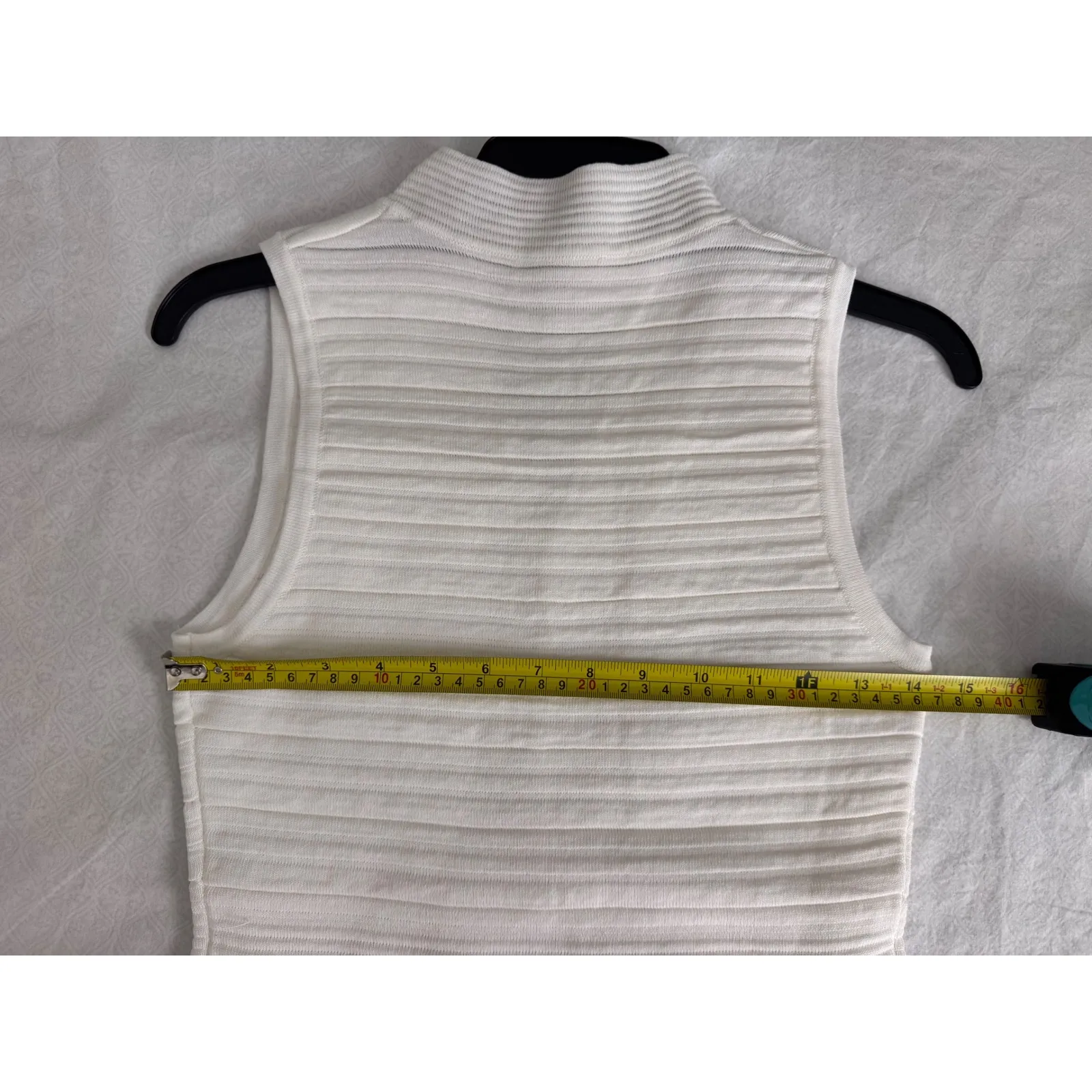 Sleeveless Mini Dress White Bandage‎ Bodycon Cocktail Party Women's NWOT - Image 7