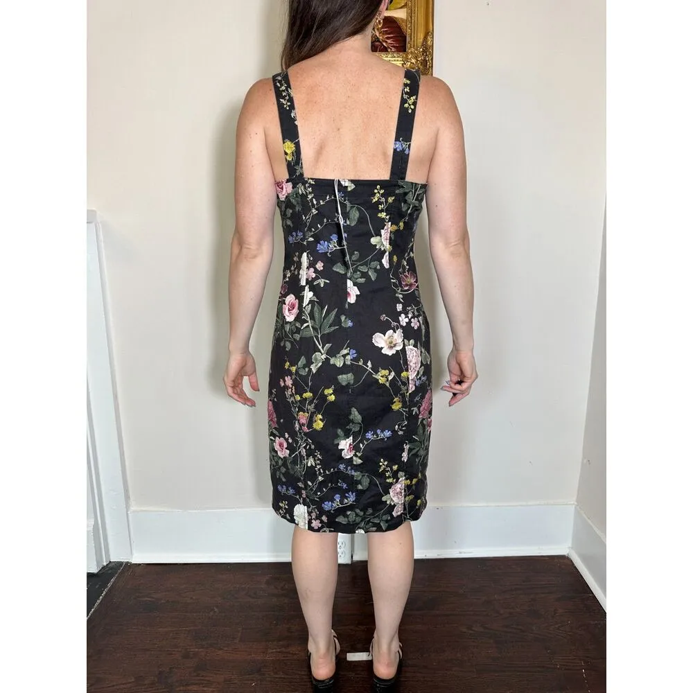 Level 99 'Amelia' Jumper Midi Dress Size Large Black - Image 5