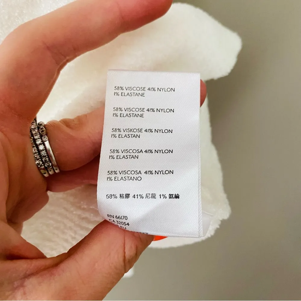 Urban Outfitters Soft Knit Tank Top White Sz XS - Image 6