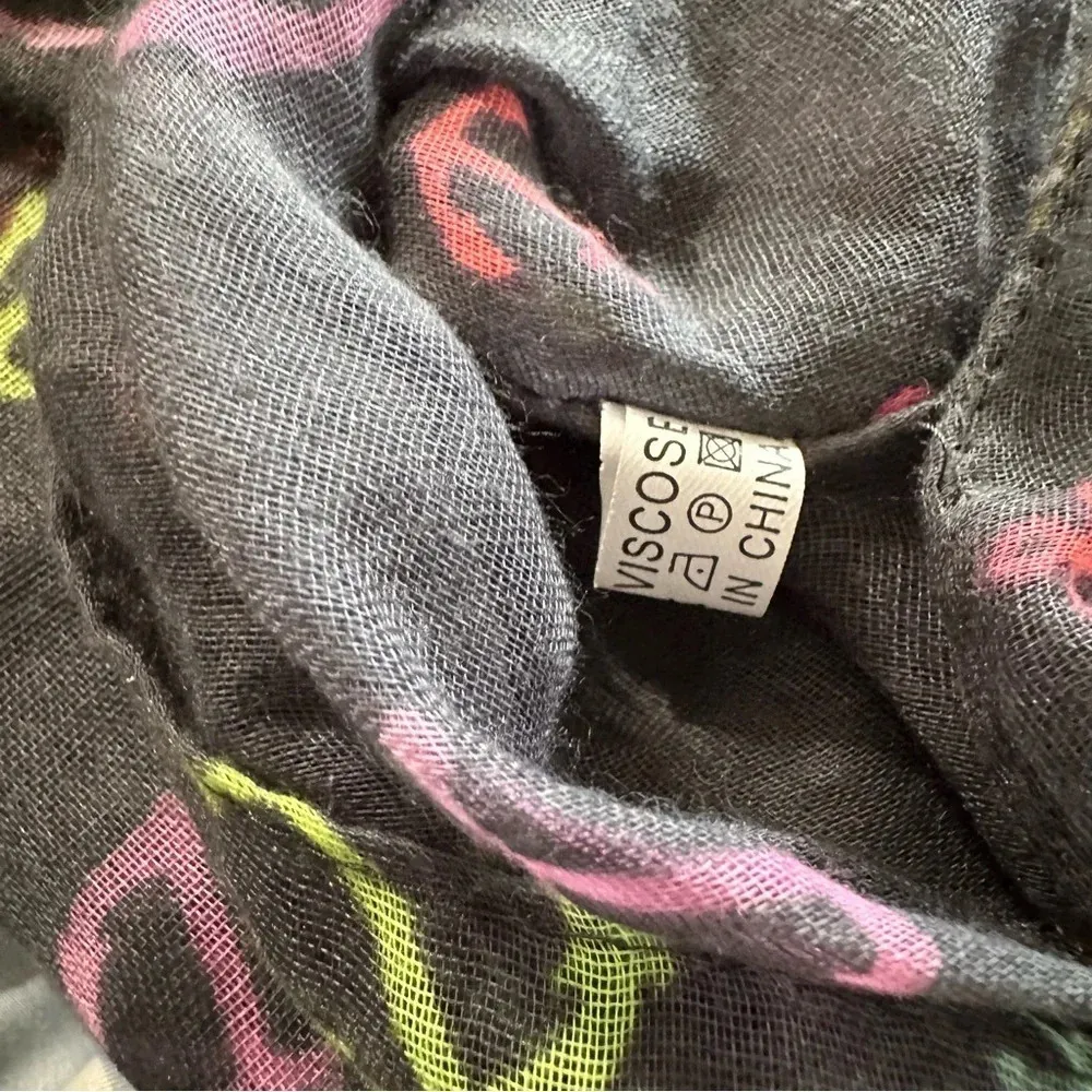 Women's grey anchor light weight infinity scarf Gray - Image 3