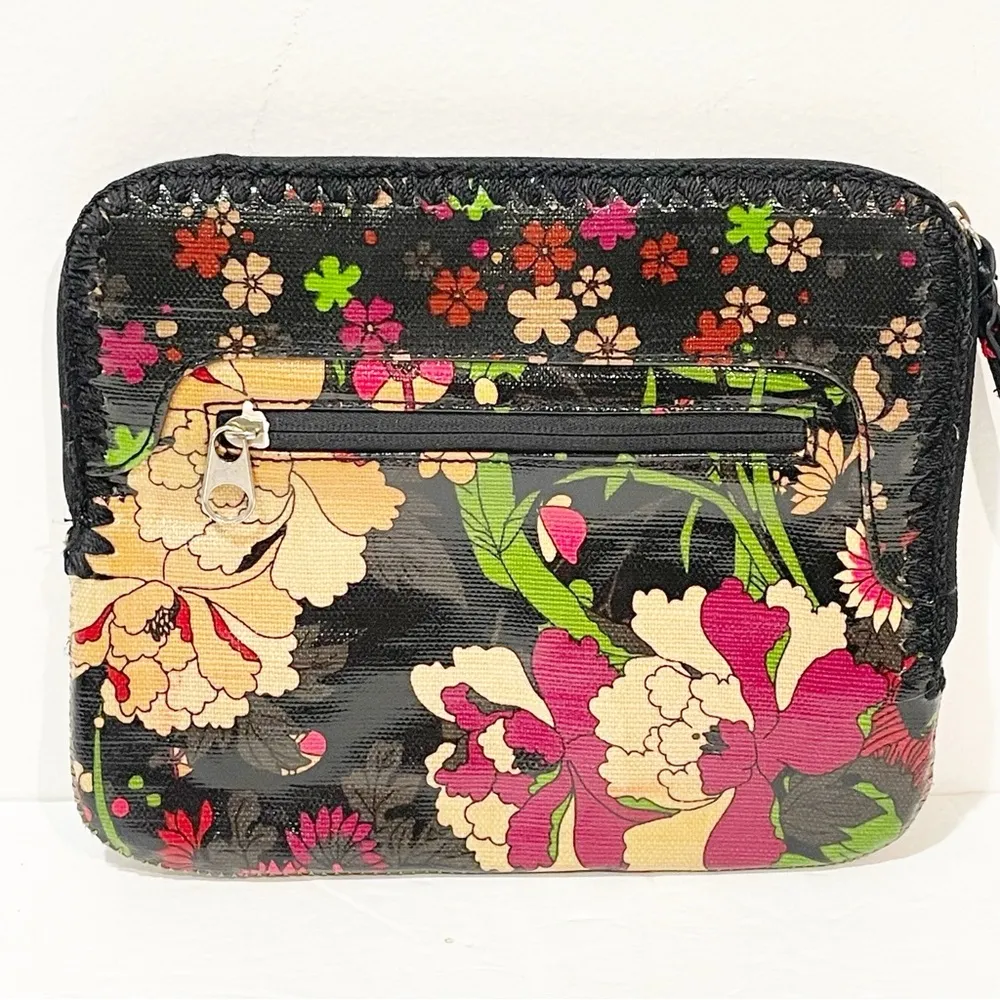 Sakroots Vinyl Multi Color Floral Full Zip IPad Sleeve - Image 5