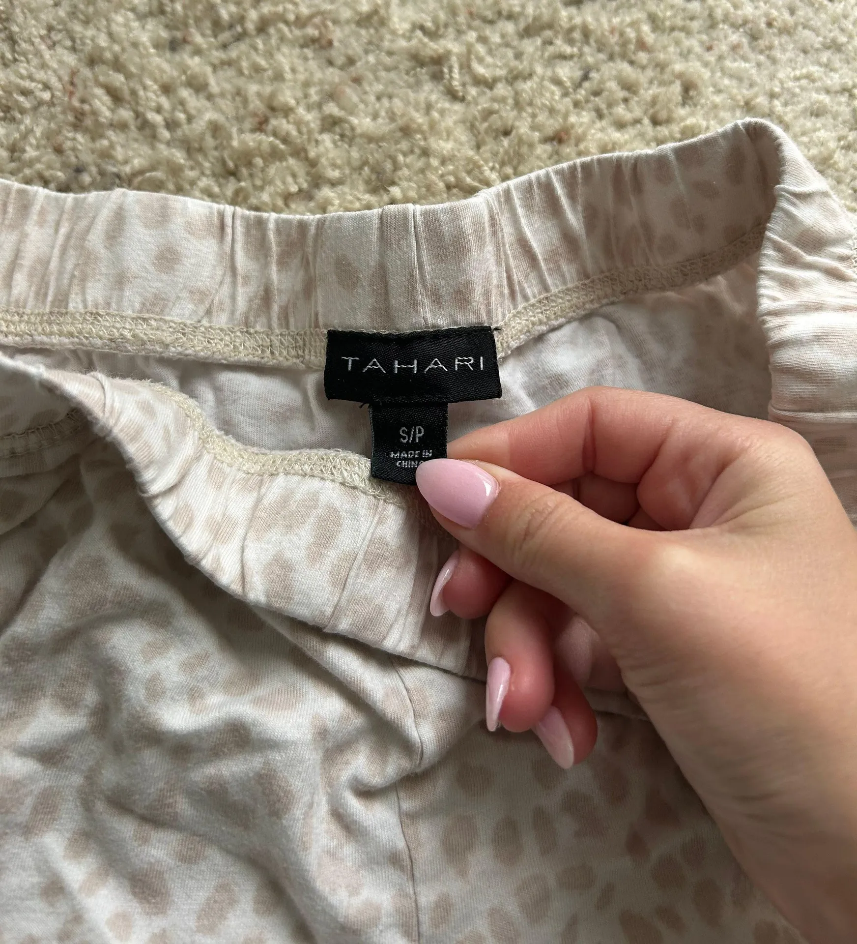 Cheetah Print Pj Shorts Multi - Image 2