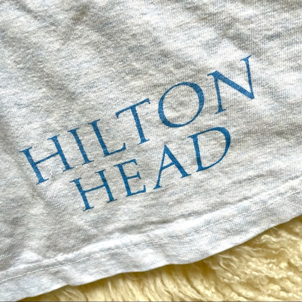 Vintage Y2K high rise knit Shorts the Cotton Exchange Hilton Head tourist - Image 7