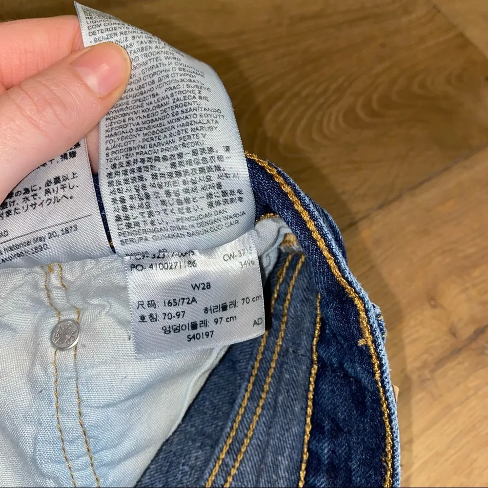 Levi’s 501 denim cutoff shorts - Image 7