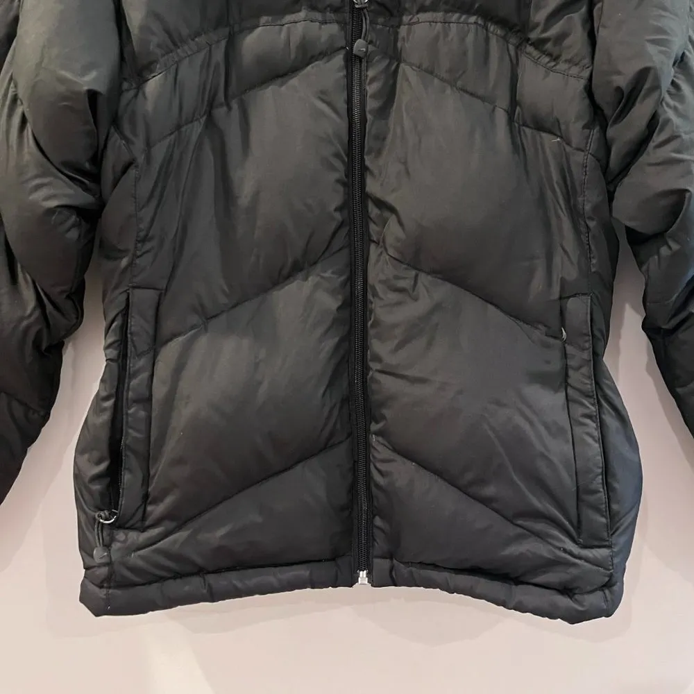 Polar Edge Down Puffer Jacket Size Medium Women's Black Feather Filled Coat - Image 3