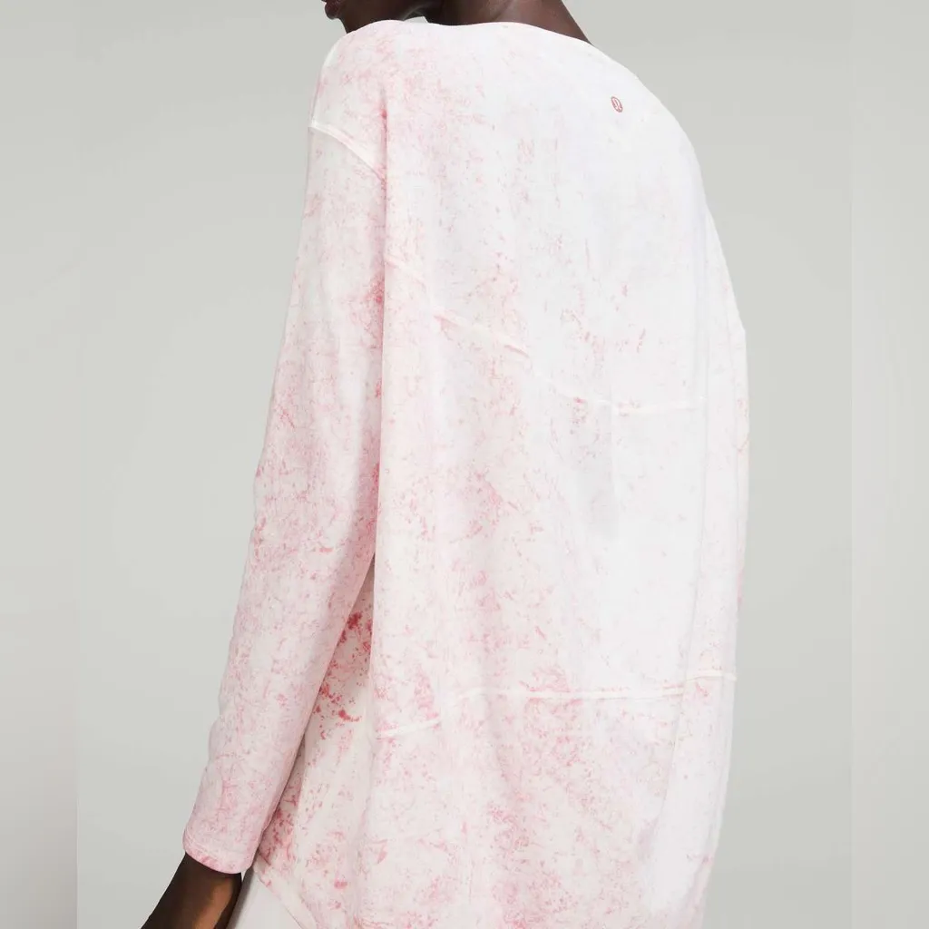 LULULEMON Back in Action Long Sleeve Shirt *Vitasea
Pink Peony Brier Rose Size 6 - Image 2