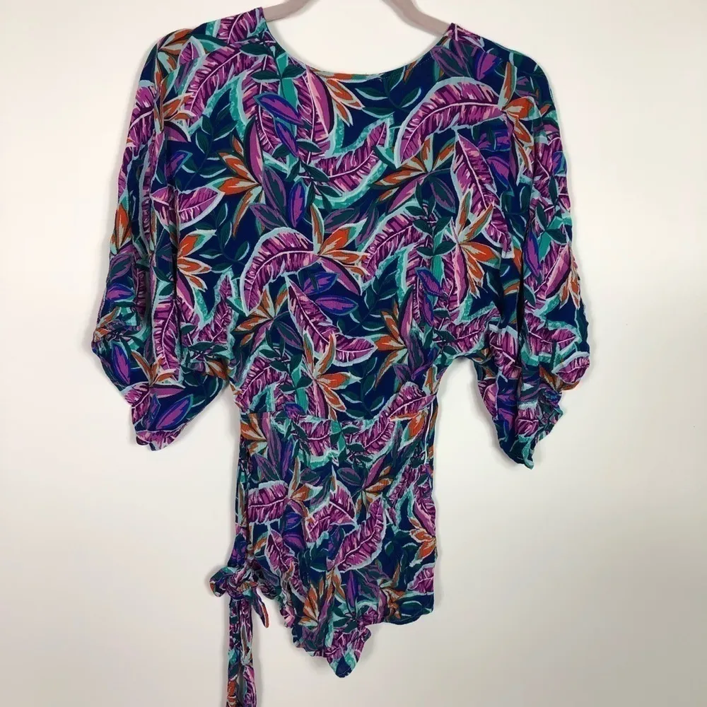Lulus  tropical‎ print romper - Image 7