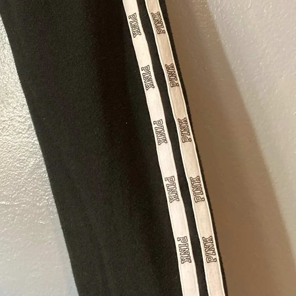 Victoria's Secret PINK Black Crewneck sweater - Image 5