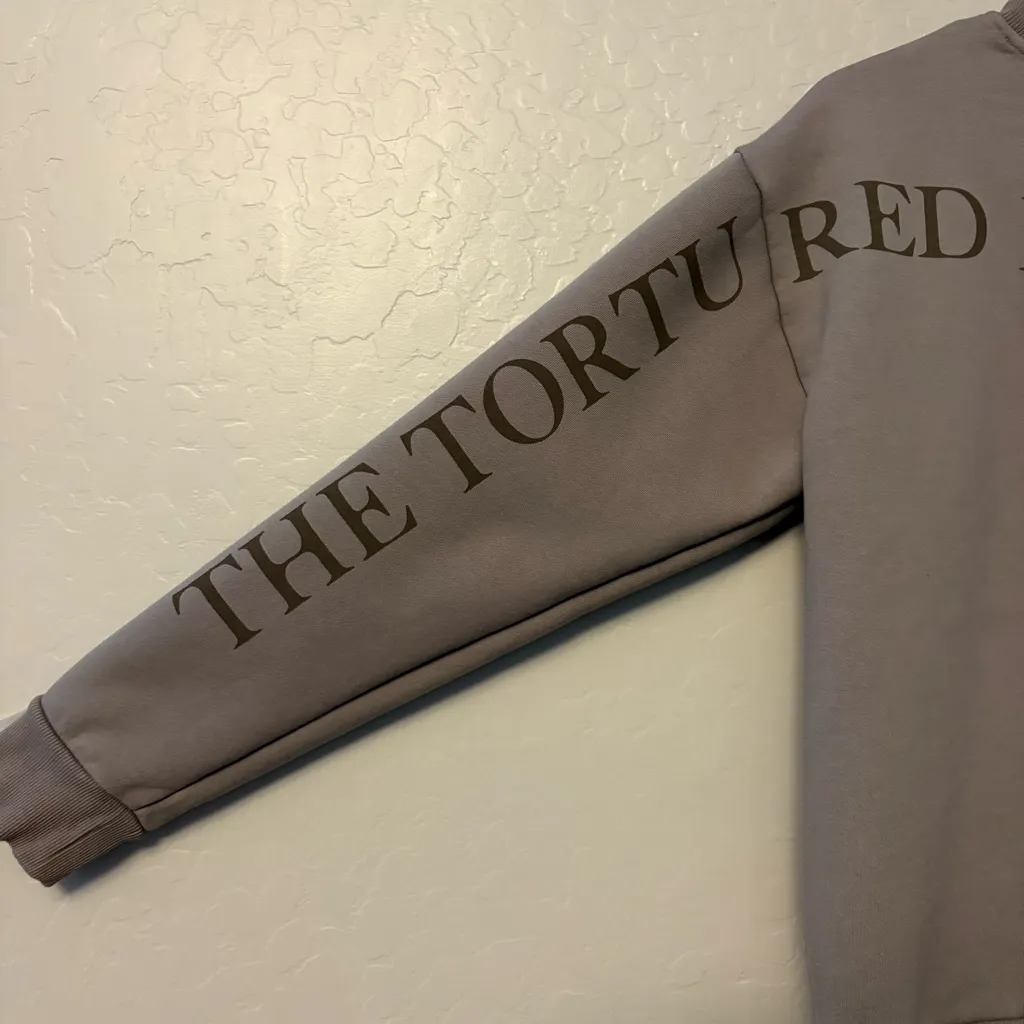 Taylor Swift the tortured poets department i love you crewneck sweatshirt medium - Image 13