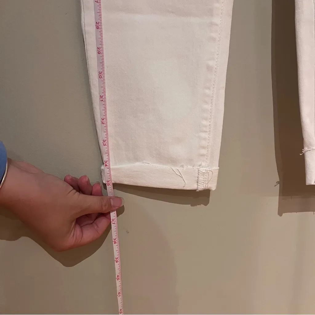 Old Navy Rockstar White Jeggings Size 10 - Image 4