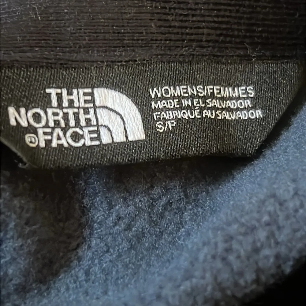 The North Face Sweater Fleece Jacket Small Gray Full Zip Nurse Outdoor SZ S - Image 6