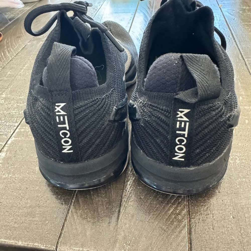 NIKE Metcon DSK‎ Flyknit 2 Women US 8 Black White Running Shoes - Image 4