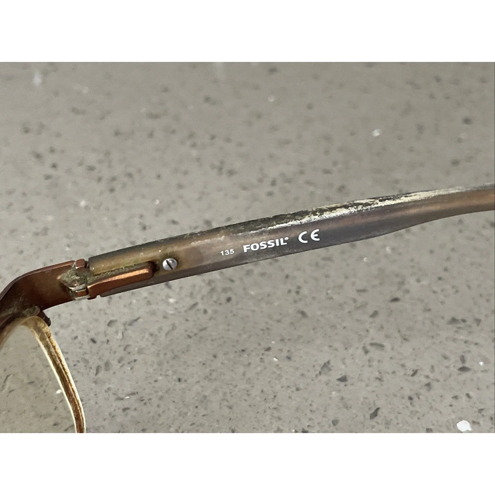 Fossil  Womens Eyeglasses Libby 0DC7 52-17 135 FRAMES ONLY Full Rim tortoise - Image 4