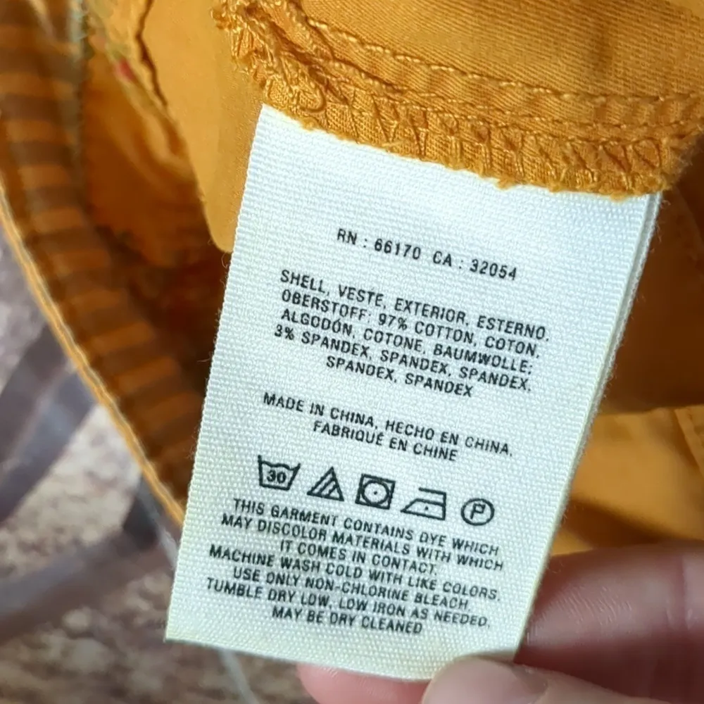 HEI hei by Anthropologie orange pants size 28 - Image 5