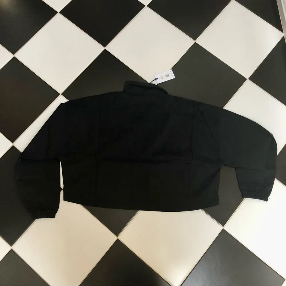 NWT WeWoreWhat Cropped Pullover Sweatshirt Quarter Zip Collared Boxy Fit size XL - Image 10