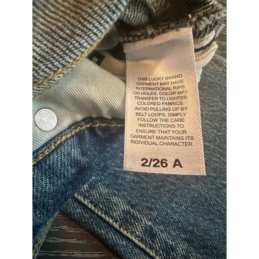 Lucky Brand Women's Straight Jeans Size 2 Blue Medium Wash - Image 7