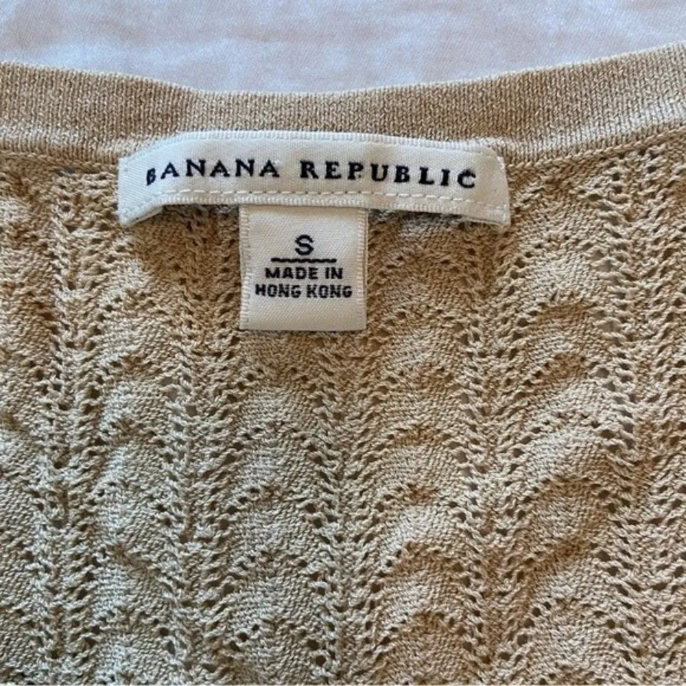 Banana Republic Silk Knit Tank Top Size Small - Image 5
