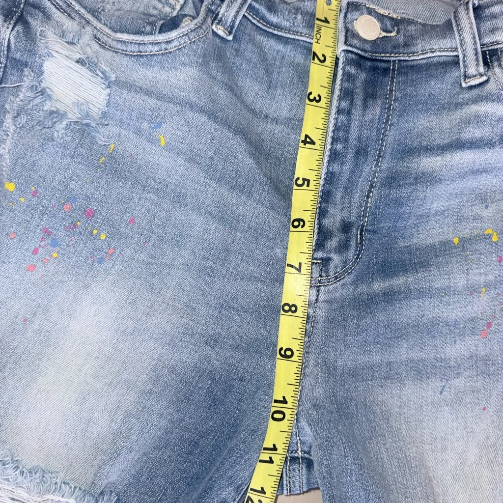 Judy Blue Light Blue Distressed Skinny Jeans 13/31 - Image 15