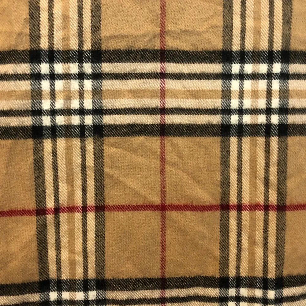 Cashmink V.RASS Plaid 68x11 100% Acrylic Scarf Brown - Image 7