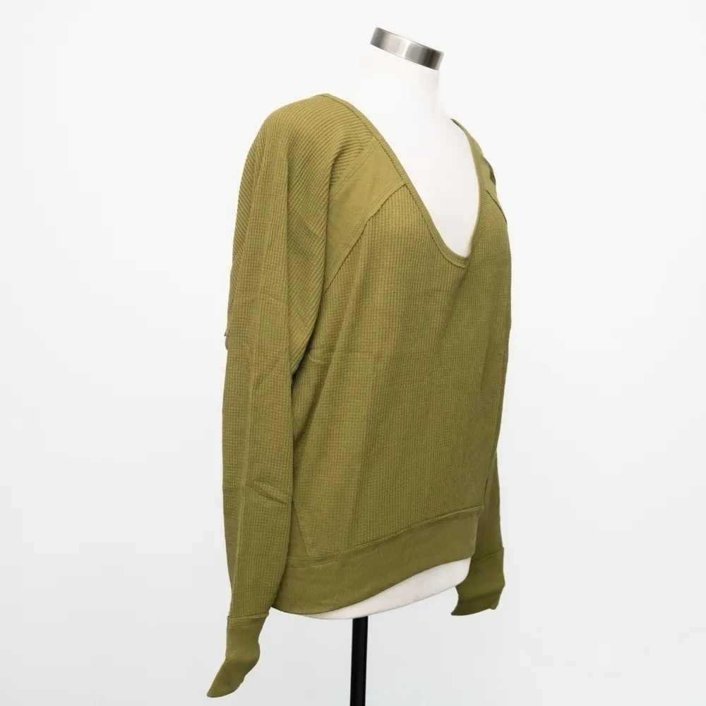 Free People Santa Clara Thermal in Ferngully - Size Small, New with Tags - Image 11