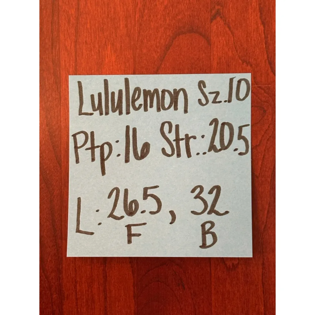 Lululemon Size 10 Wild Tank Top 2 in 1 Shelf Bra Strappy Low Back - Image 14