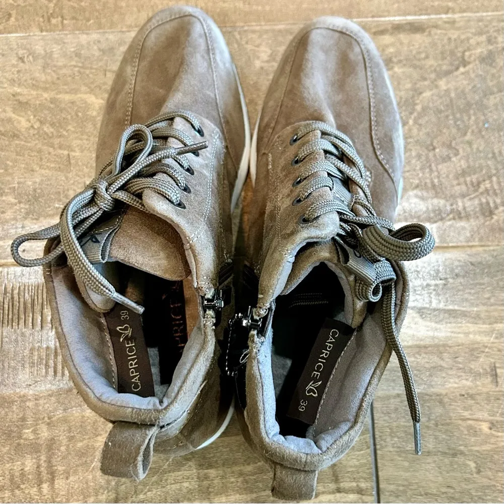 Caprice Women’s Ankle Boots Brown Size 8 / 39 EUC - Image 5