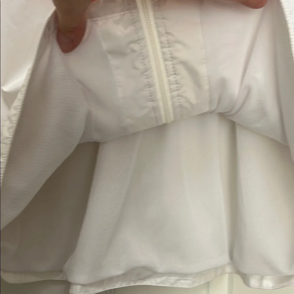 Callaway White Full Zip Windbreaker Jacket - Size Large - Image 9