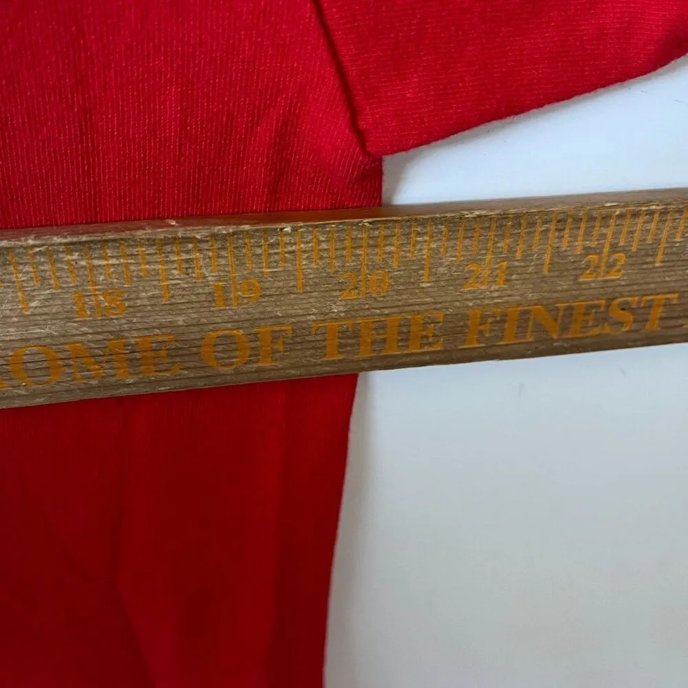 Washington DC T Shirt Vintage Y2K Red Medium M Embroidered Tee - Image 7