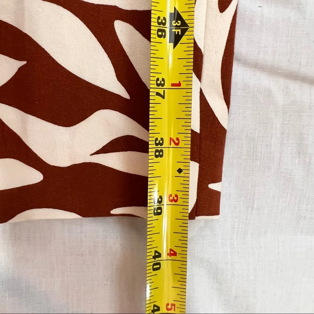 NWOT SPANX  On the Go Printed Ankle Slim Straight Pant Zebra Stripe Sz LTall - Image 11