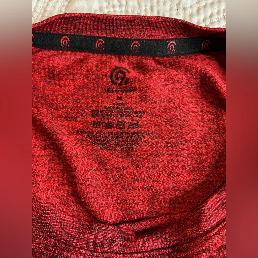 Champion terracota Long Sleeve Tee size M - Image 7