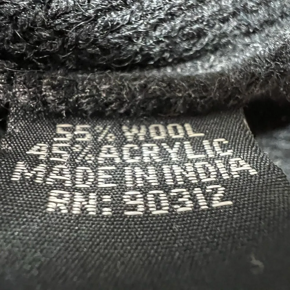 UO Urban Outfitters Vintage Paneled Leather Jacket Women Size Medium Black Brown - Image 9