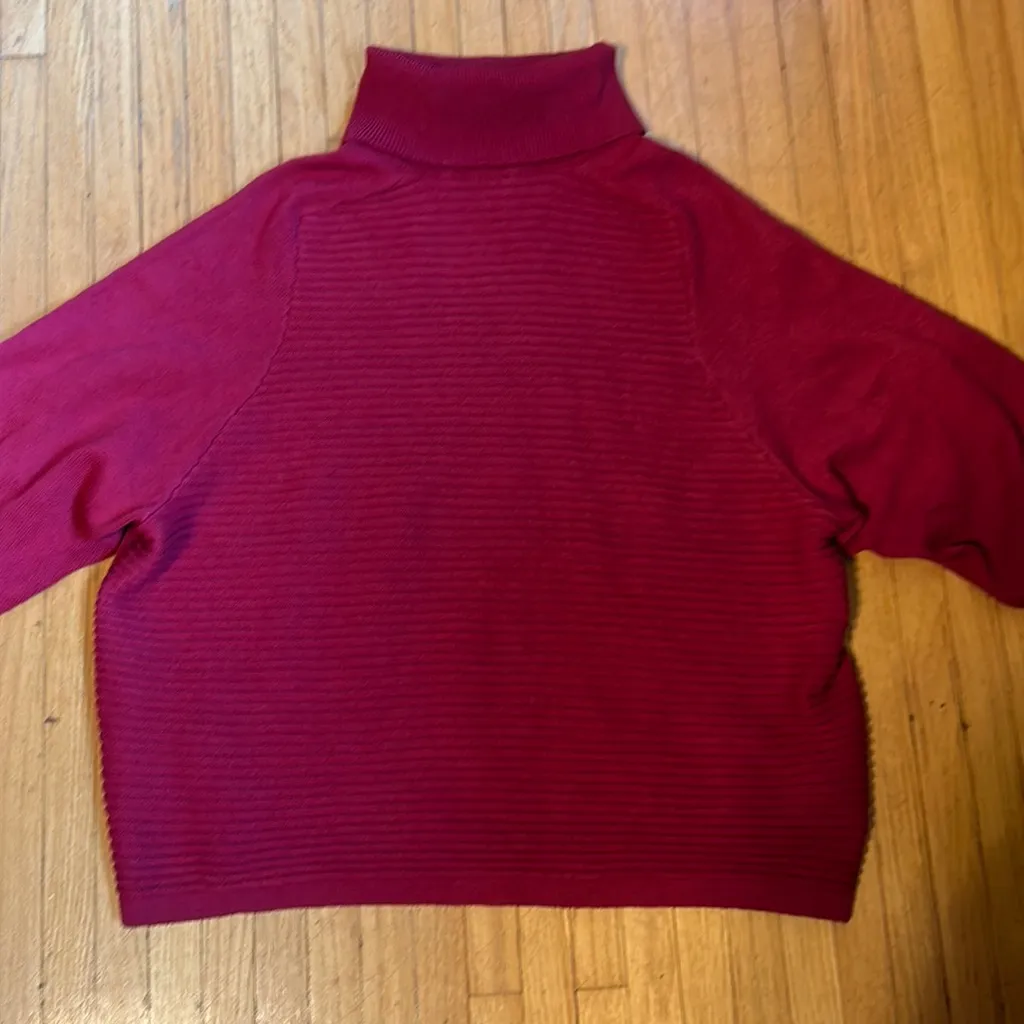 Eloquii Deep Red Sweater, Awesome Condition, Warm but Not Too Warm! - Image 5