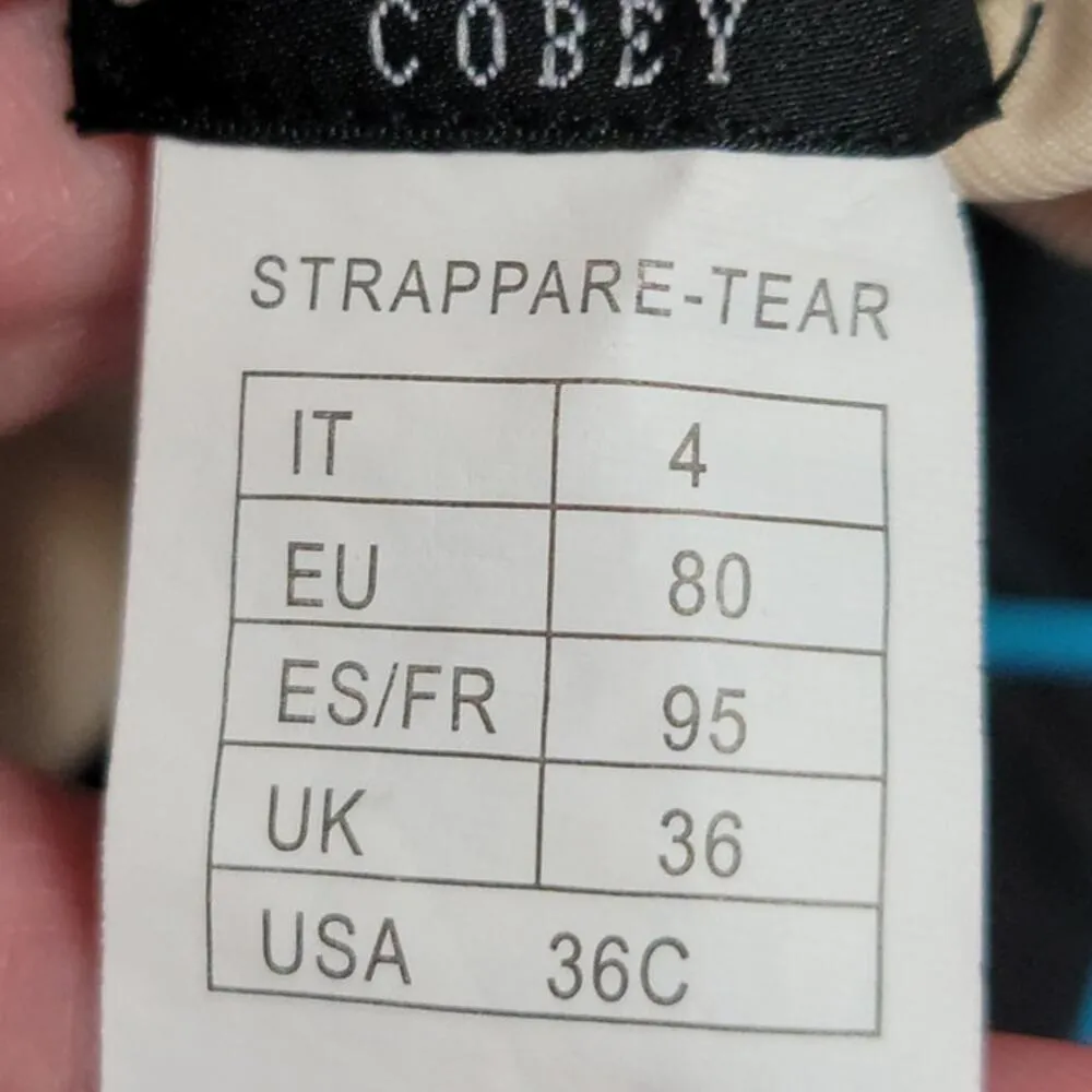 Calzedonia Cobey Sequin Bikini Top 36C N Asos High Leg Puffed Bikini Bottom 8 - Image 4