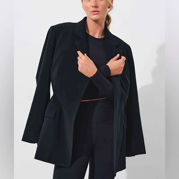 Athleta MVP Black Blazer Jacket - Image 2