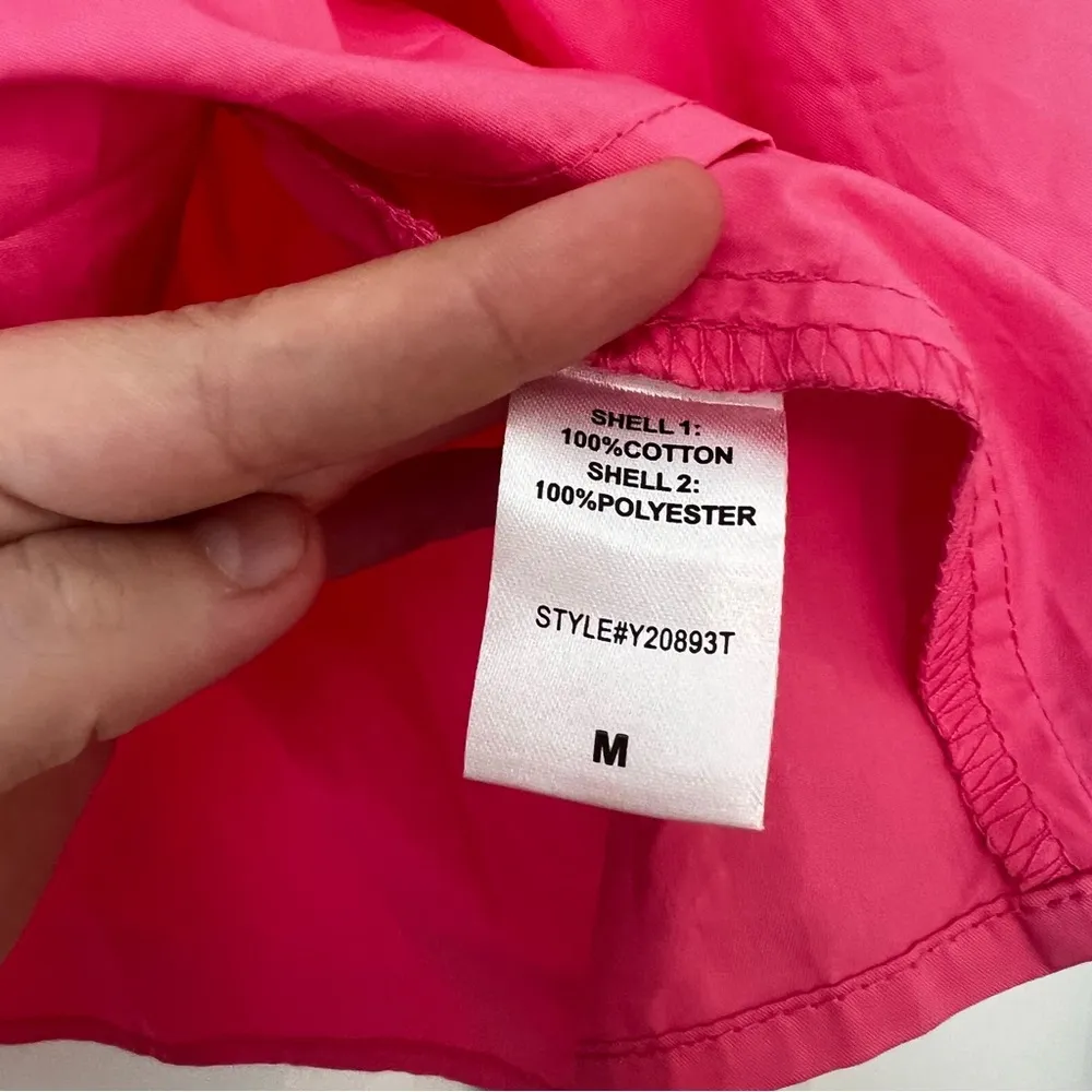 Tuckernuck Pomander Place Tinsley Top Women’s Bubblegum Pink Blouse Size M - Image 11