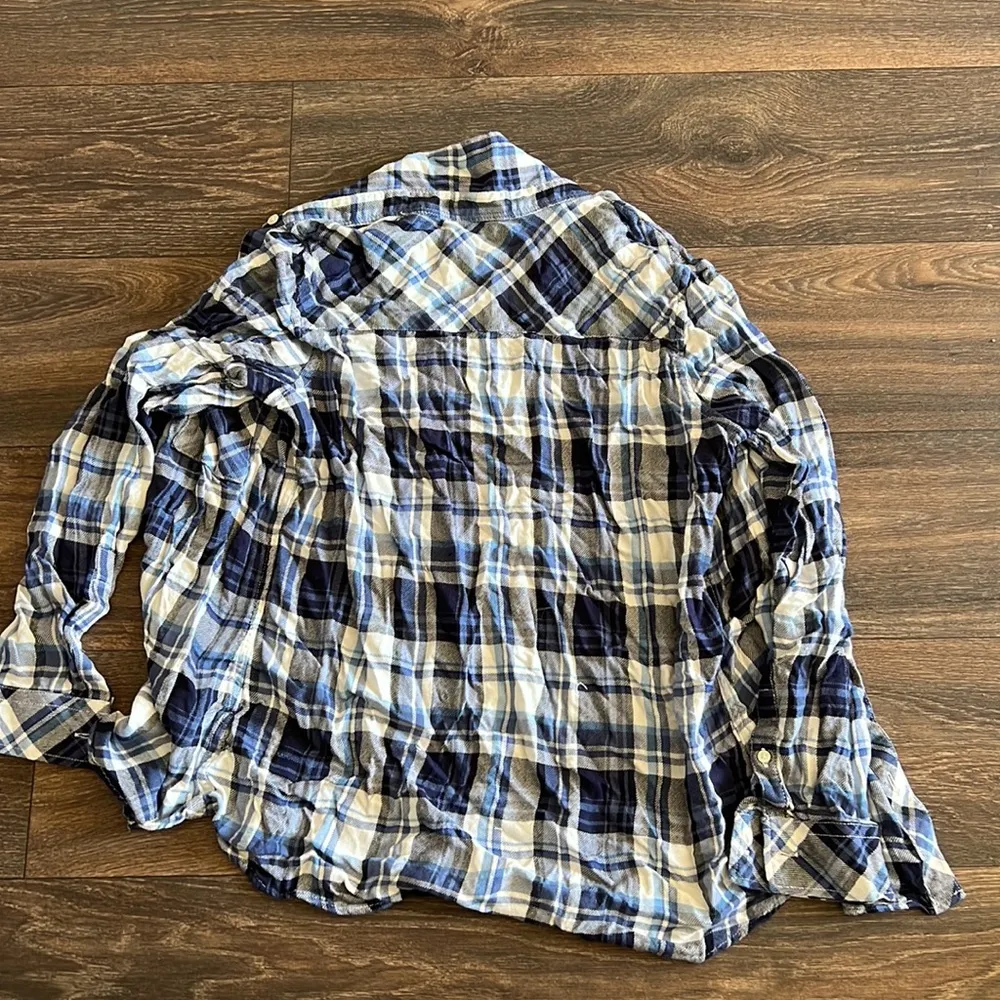 Gap Plaid Button Up - Image 3