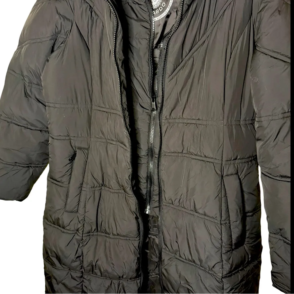 Bernardo  Neoprene Combo Packable Jacket - Black Size L - Image 4