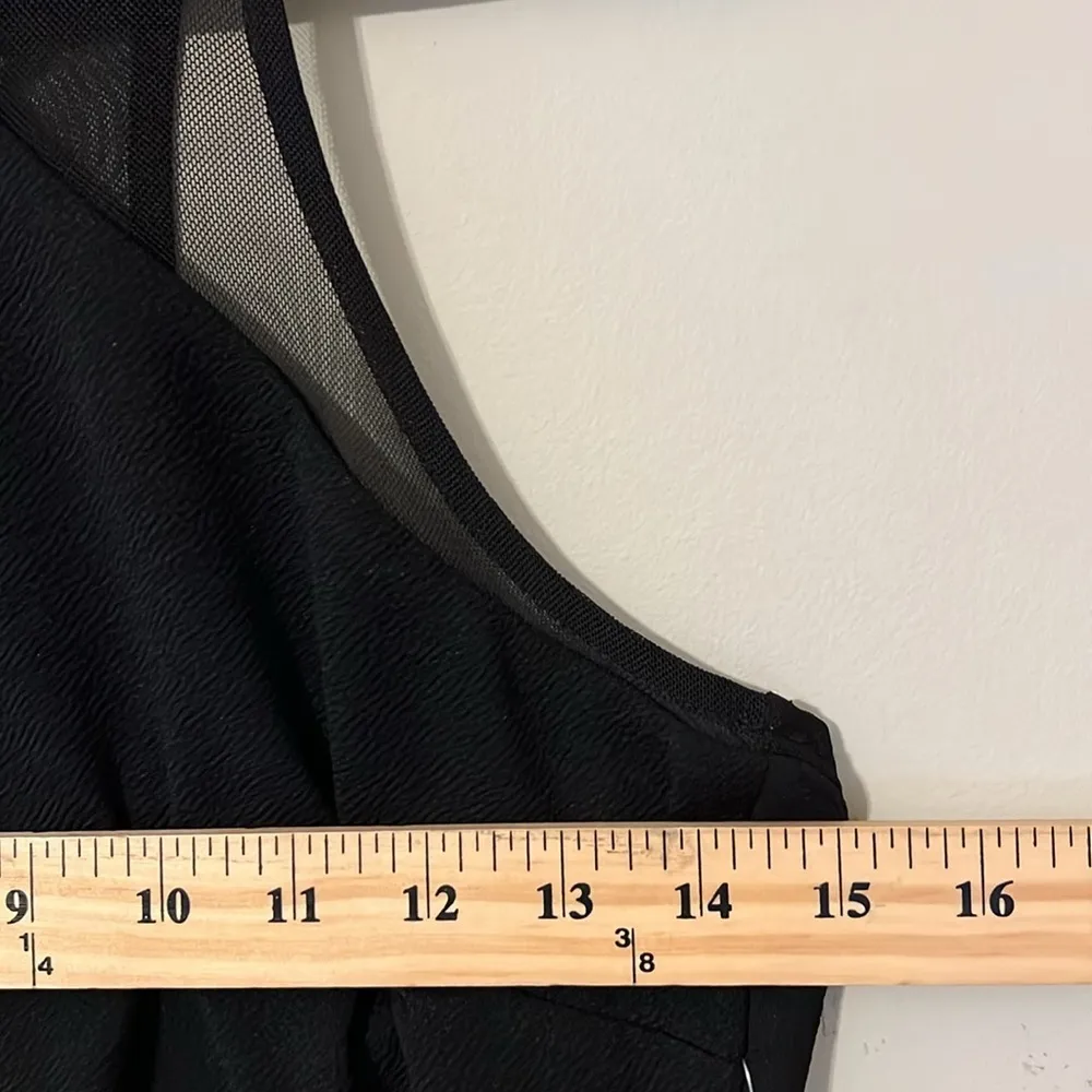 AS U WISH large junior black dress sleeveless button back prom dance formal NWT - Image 4