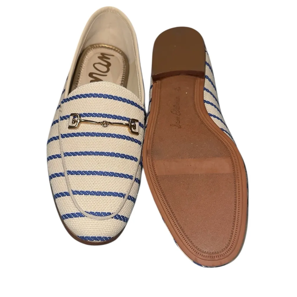 NEW $150 Sam Edelman Women's Loraine Cobalt Stripe Loafer - Image 12