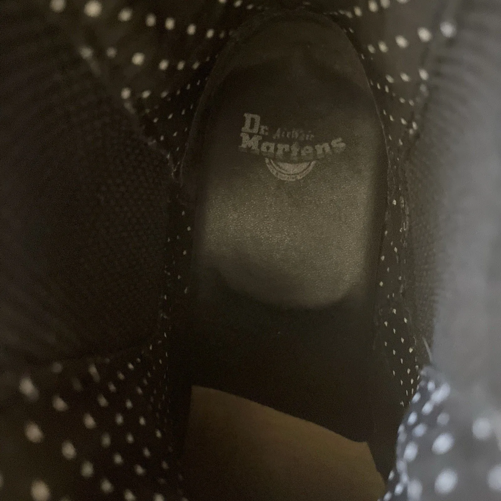 Dr. Martens Women's Flora Leather Chelsea Boot Size 7 Black Short Trendy Grunge - Image 15