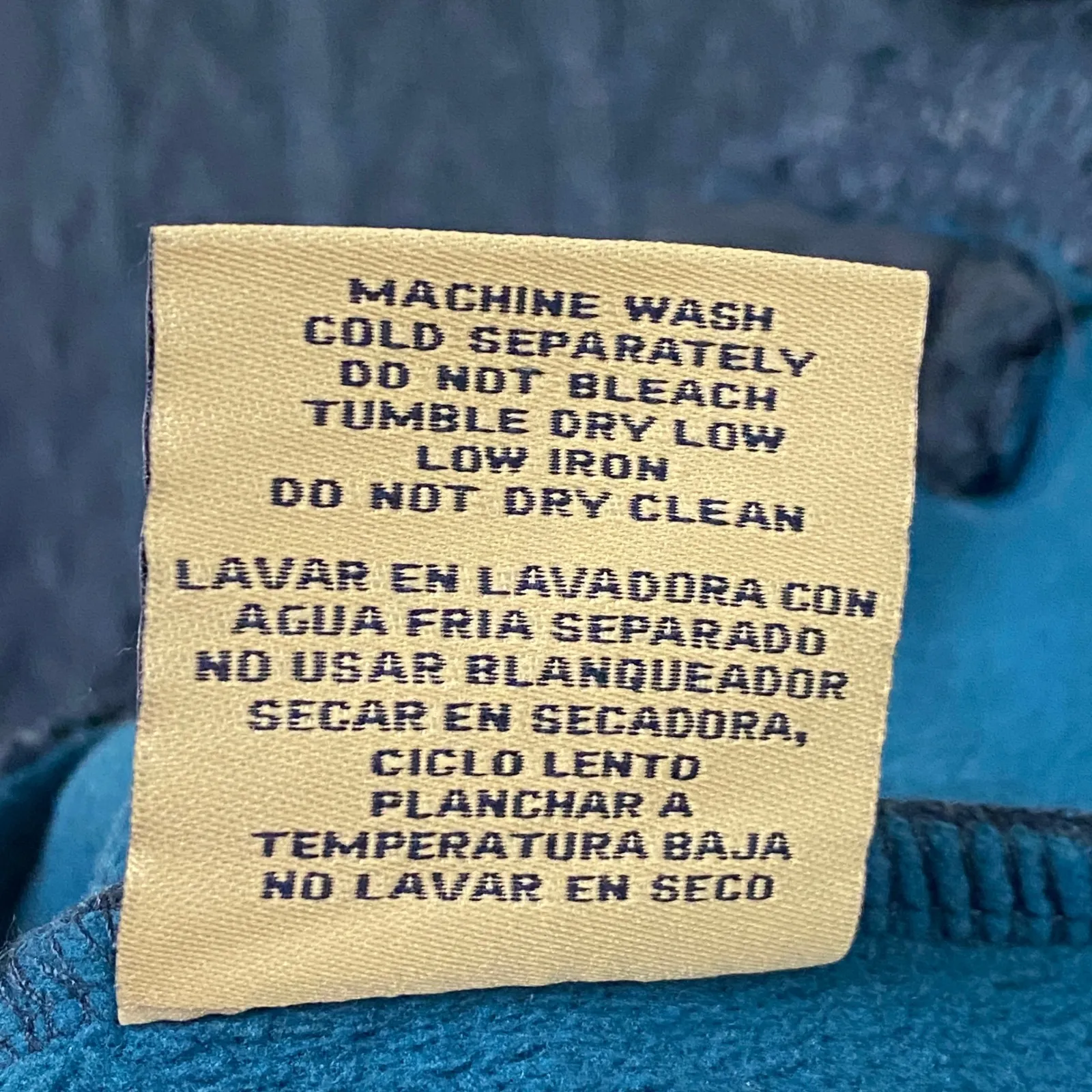 Boston Traders Blue Chevron Knit Full Zip Lined Jacket Womens Size L Outerwear - Image 8